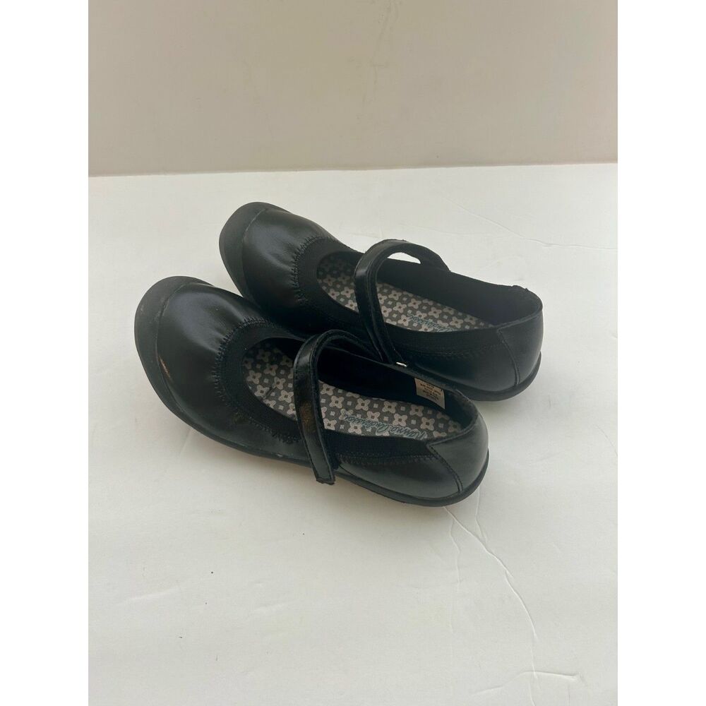Hanna Anderson G.Maya Mary Jane black leather, youth size 2.5, NIB